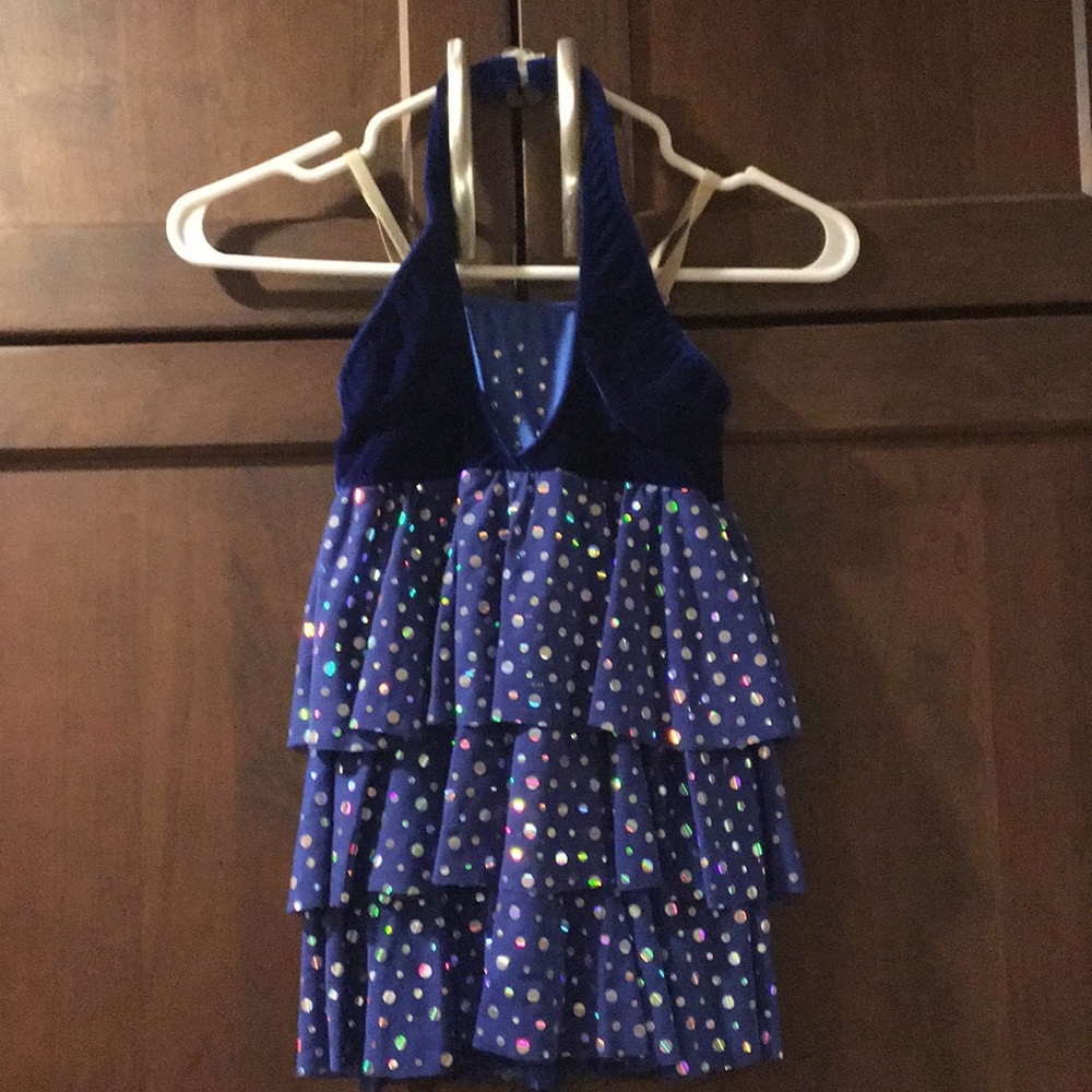 Child’s blue dance costume!  Worn once! 🎉🎉
